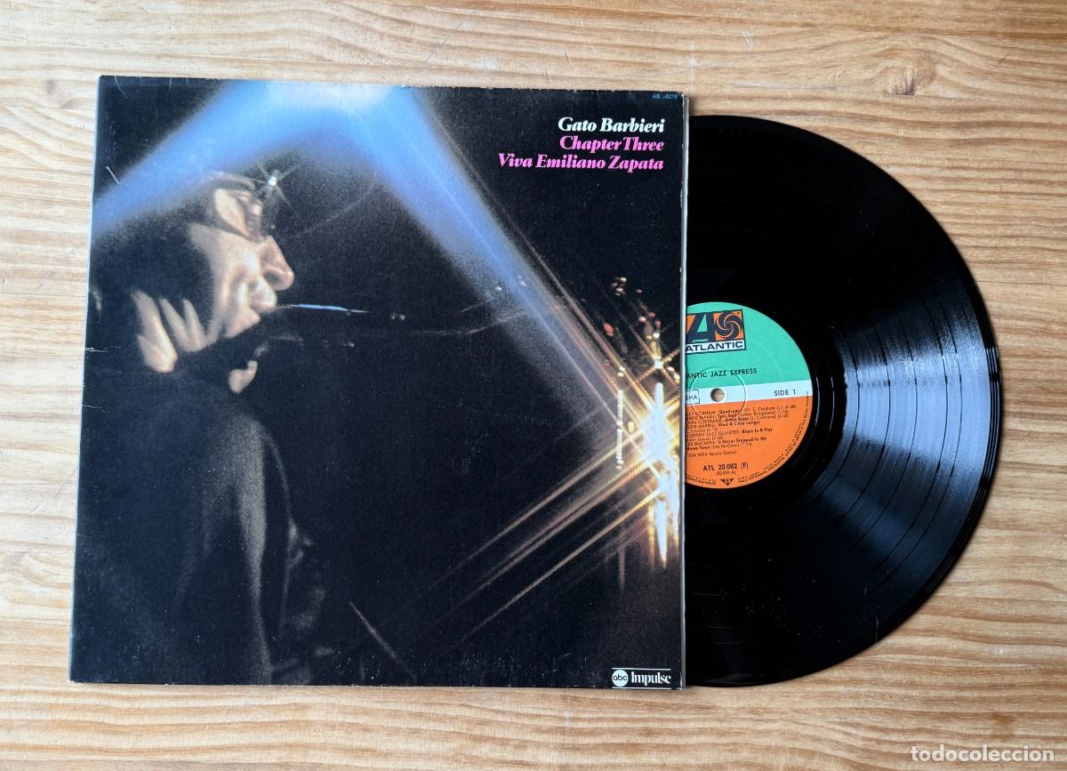 Dischi in vinile: Gato Barbieri - Chapter Three: Viva Emiliano Zapata. France 1974