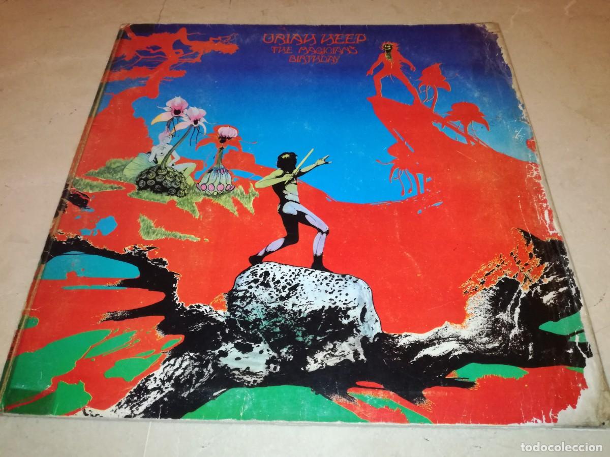 Discos de vinilo: URIAH HEEP-THE MAGICIAN&acute;S BIRTHDAY-GATEFOLD-PRIMERA EDICI&Oacute;N ESPA&Ntilde;OLA 1973