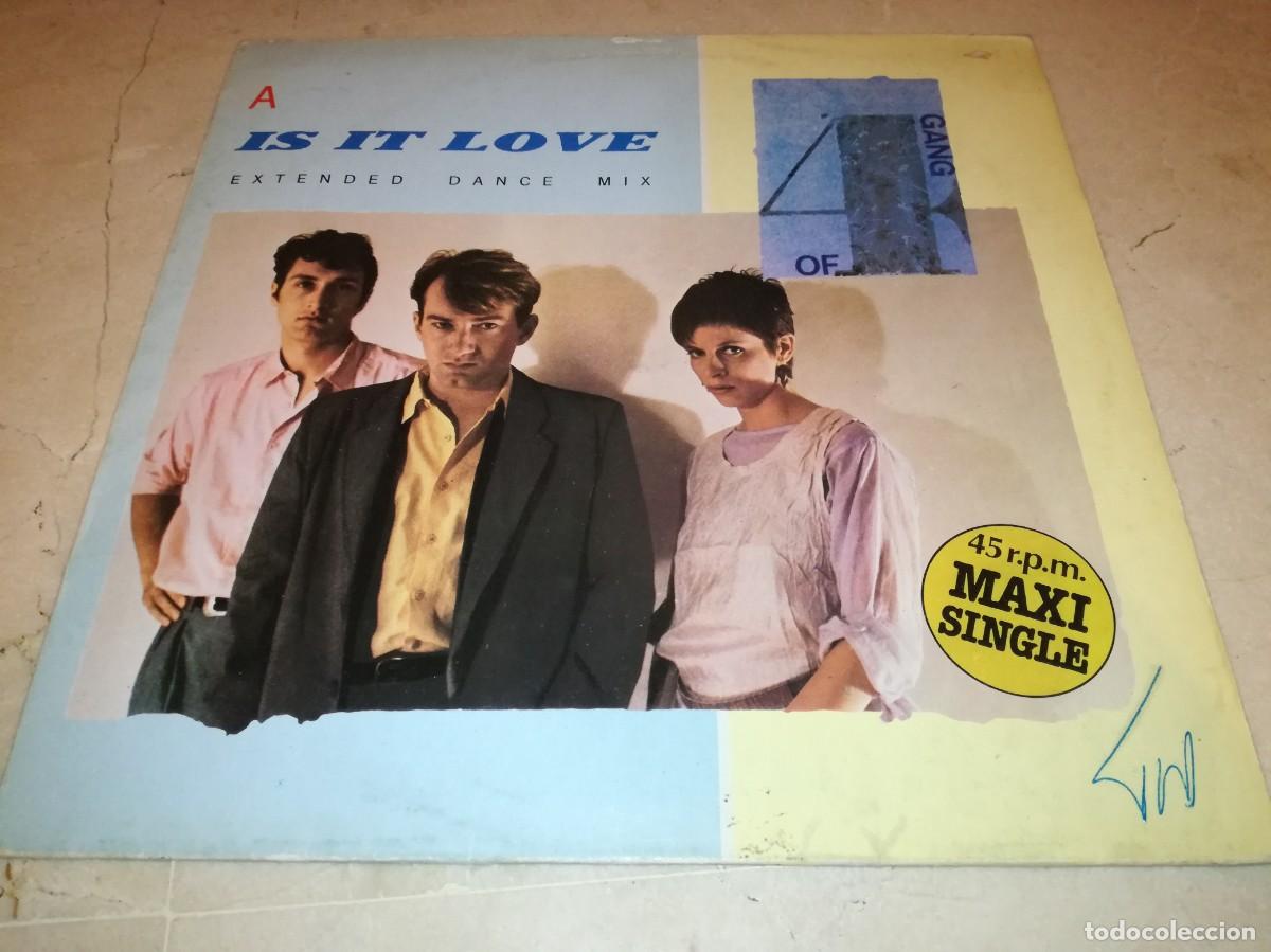 Discos de vinilo: GANG OF FOUR-IS IT LOVE-ORIGINAL ESPA&Ntilde;OL 1983