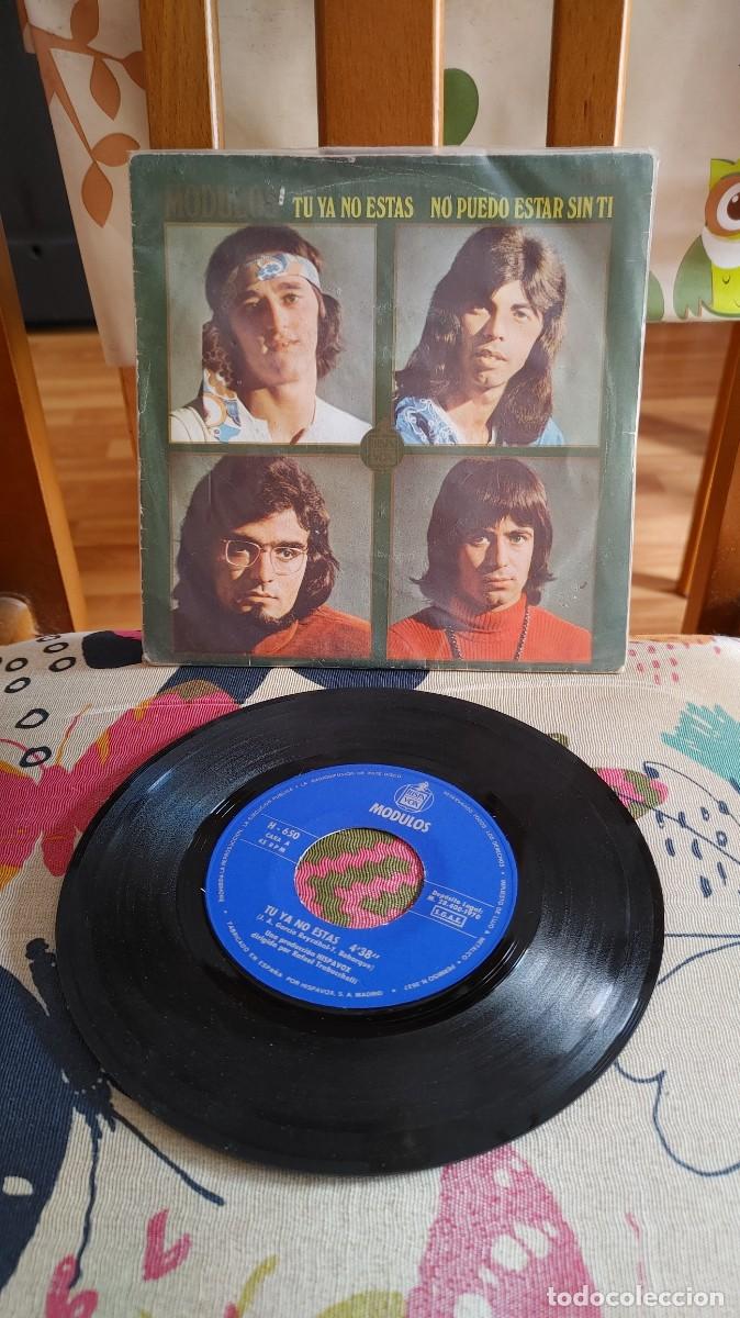 Discos de vinilo: MODULOS-SINGLE TU YA NO ESTAS - Foto 1