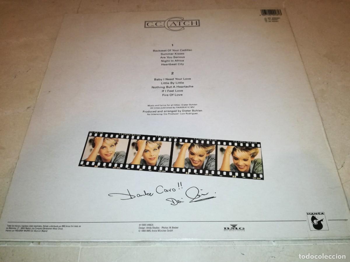 Discos de vinilo: C.C. CATCH-BIG FUN-ORIGINAL ESPA&Ntilde;OL 1988 - Foto 2