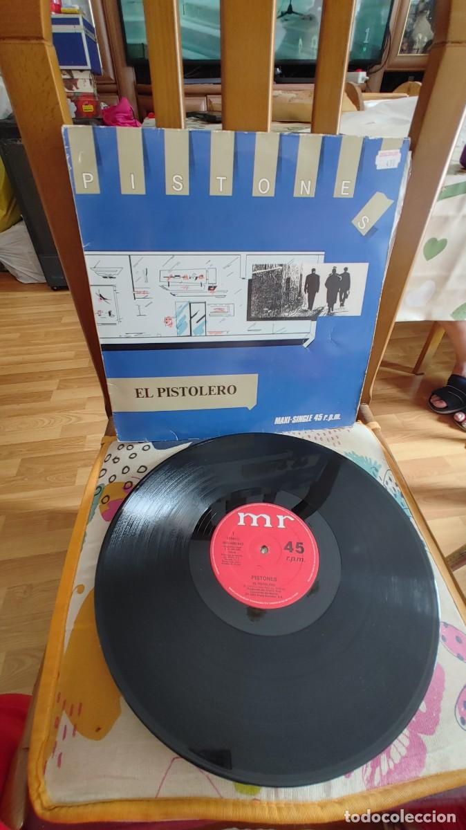 Discos de vinilo: PISTONES-MAXI EL PISTOLERO
