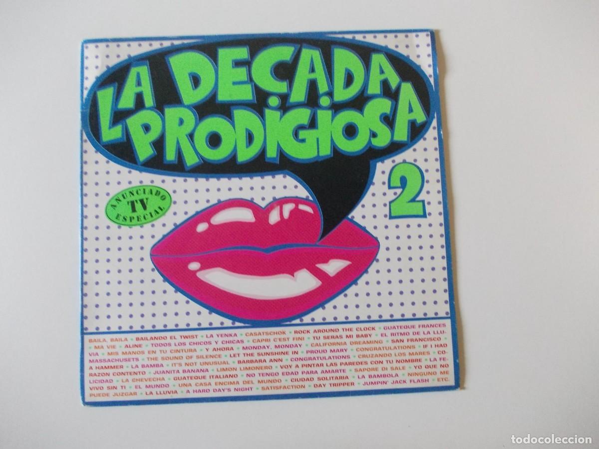 Discos de vinilo: Disco Vinilo La Decada Prodigiosa 2 LP Hispavox 1986 Musica Pop Espa&ntilde;ola Guateque Beatles Rollings