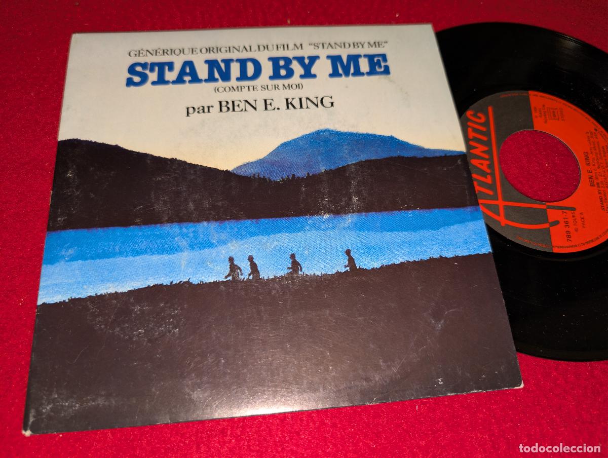 Discos de vinilo: STAND BY ME bso ost BEN E.KING Stand by me +1 7'' SINGLE 1986 Atlantic FRANCE FRANCIA