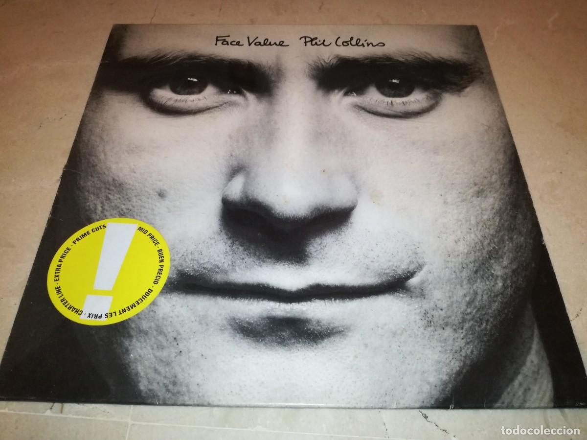 Discos de vinilo: PHIL COLLINS-FACE VALUE-CONTIENE ENCARTE-EDICI&Oacute;N ESPA&Ntilde;OLA