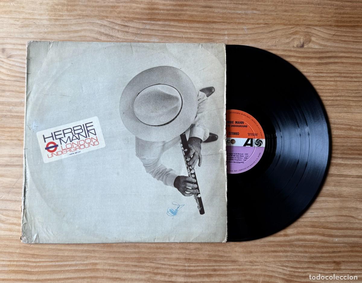 Discos de vinilo: Herbie Mann - London Underground. Spain 1974
