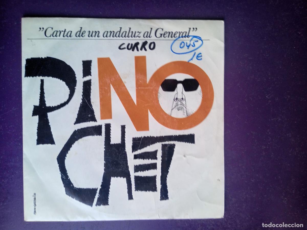 Discos de vinilo: Caballero Bonald + Lebrijano &ndash; Carta D Un Andaluz Al General Pinochet - Sg HIFI 1988 FLAMENCO PSOE
