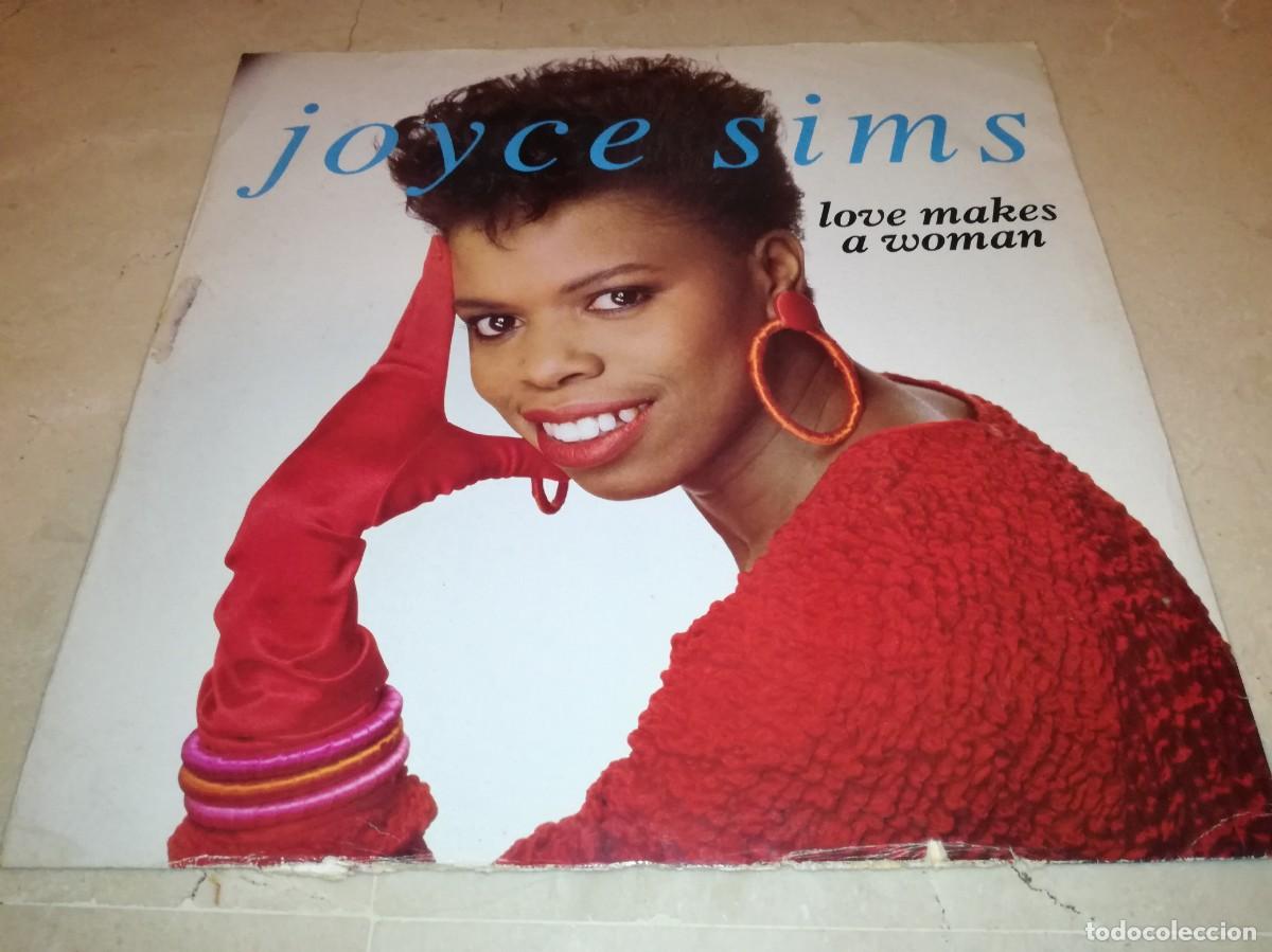 Discos de vinilo: JOYCE SIMS-LOVE MAKES A WOMAN-CON JIMMY CASTOR