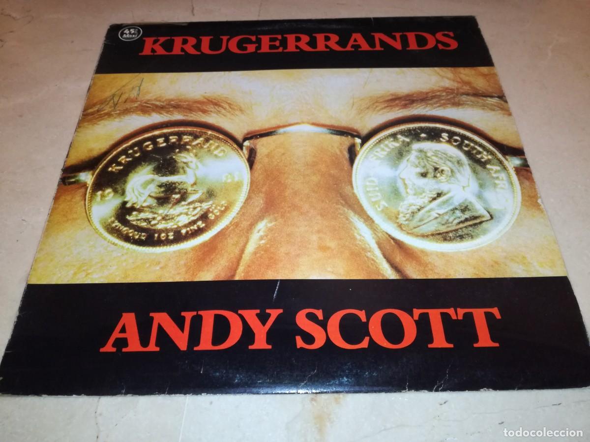 Discos de vinilo: ANDY SCOTT-KRUGERRANDS-ORIGINAL ESPA&Ntilde;OL 1983