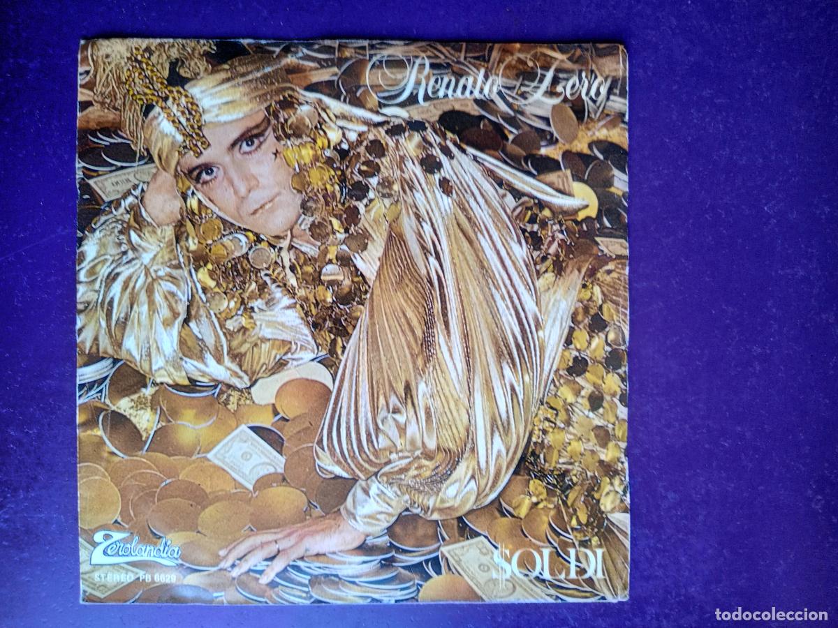 Discos de vinilo: Renato Zero &ndash; Soldi - Sg ZEROLANDIA 1982 - ELECTRONICA DISCO POP GAY ITALIA 80'S - POCO USO