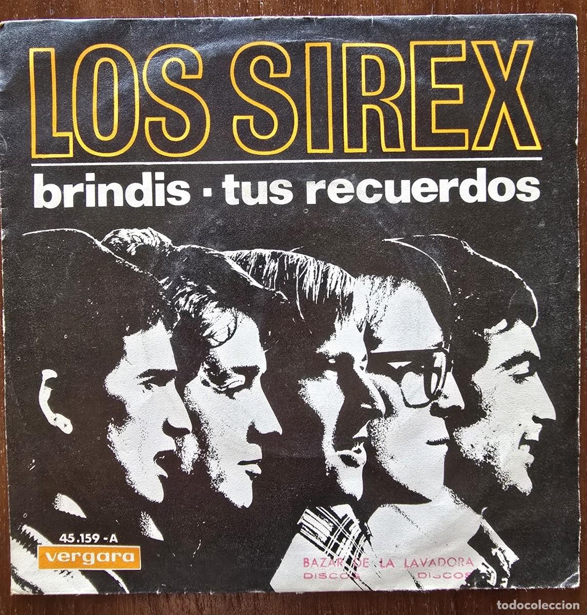 Discos de vinilo: Disco Single.Los Sirex.Brindis.1967 - Foto 1