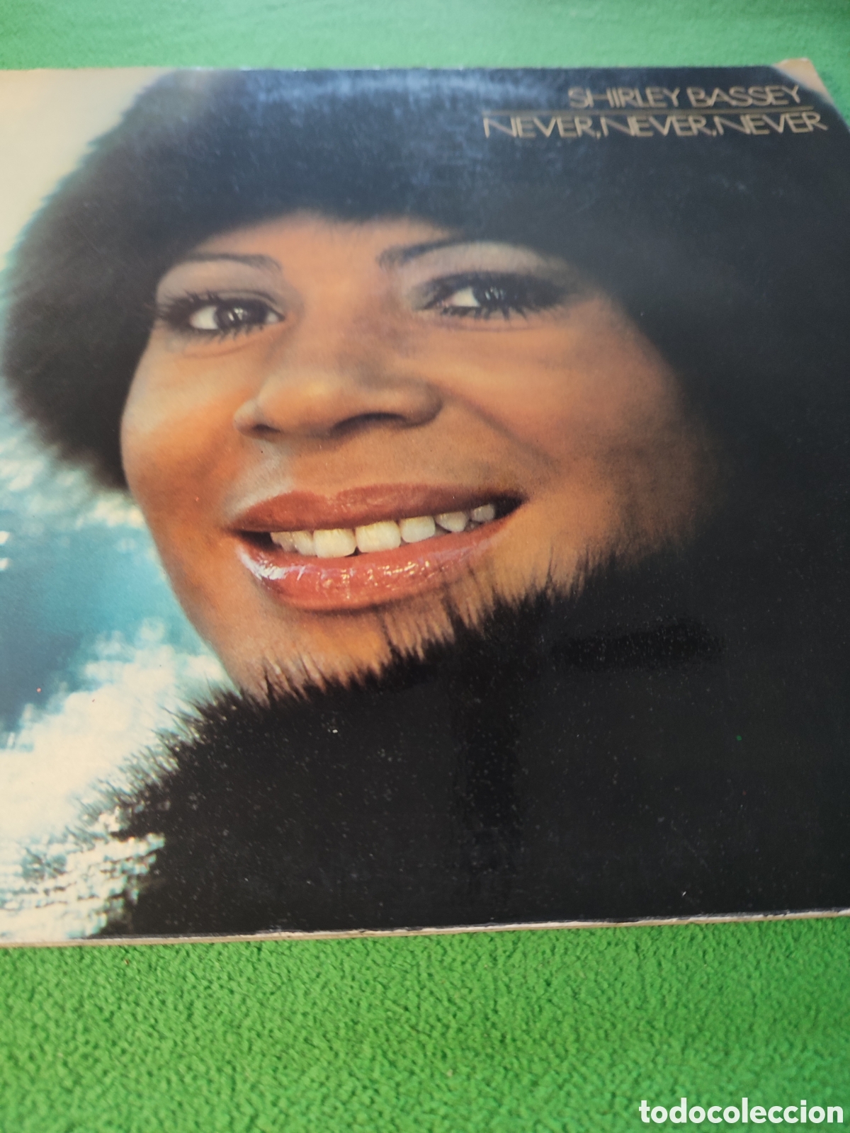 Discos de vinilo: Shirley Bassey - Never , Never, Never 1973