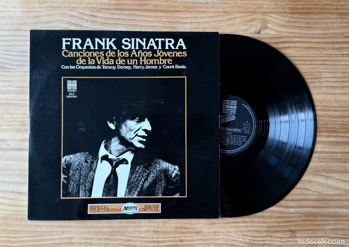 Discos de vinilo: Frank Sinatra - Canciones de los a&ntilde;os jovenes de la vida de un hombre. 2 LP. Spain 1981