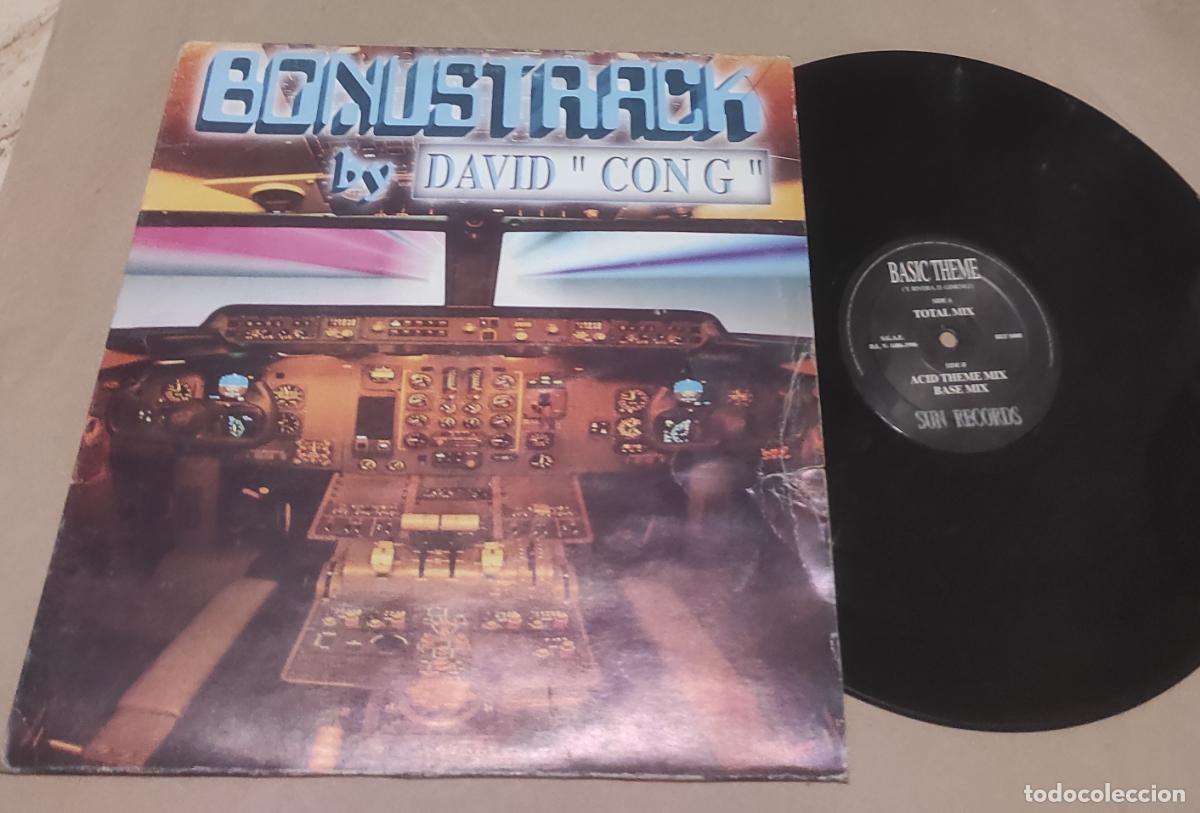 Discos de vinilo: Bonustrack By David &rdquo;Con G&rdquo;* &lrm;&ndash; Basic Theme-MAXI-ESPA&Ntilde;A-