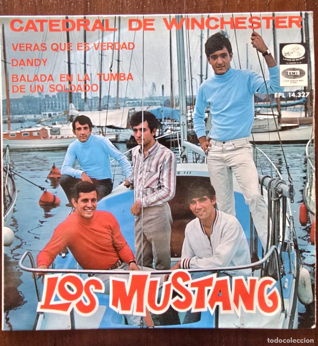 Discos de vinilo: Disco Single.Los Mustang.Catedral de Winchester.1967