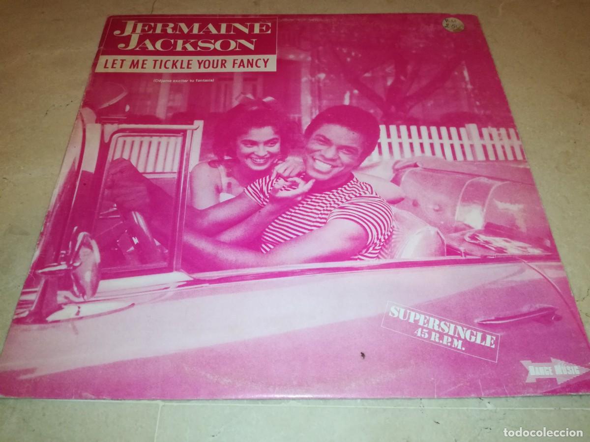 Discos de vinilo: JERMAINE JACKSON-LET ME TICKLE YOUR FANCY-ORIGINAL ESPA&Ntilde;OL 1982