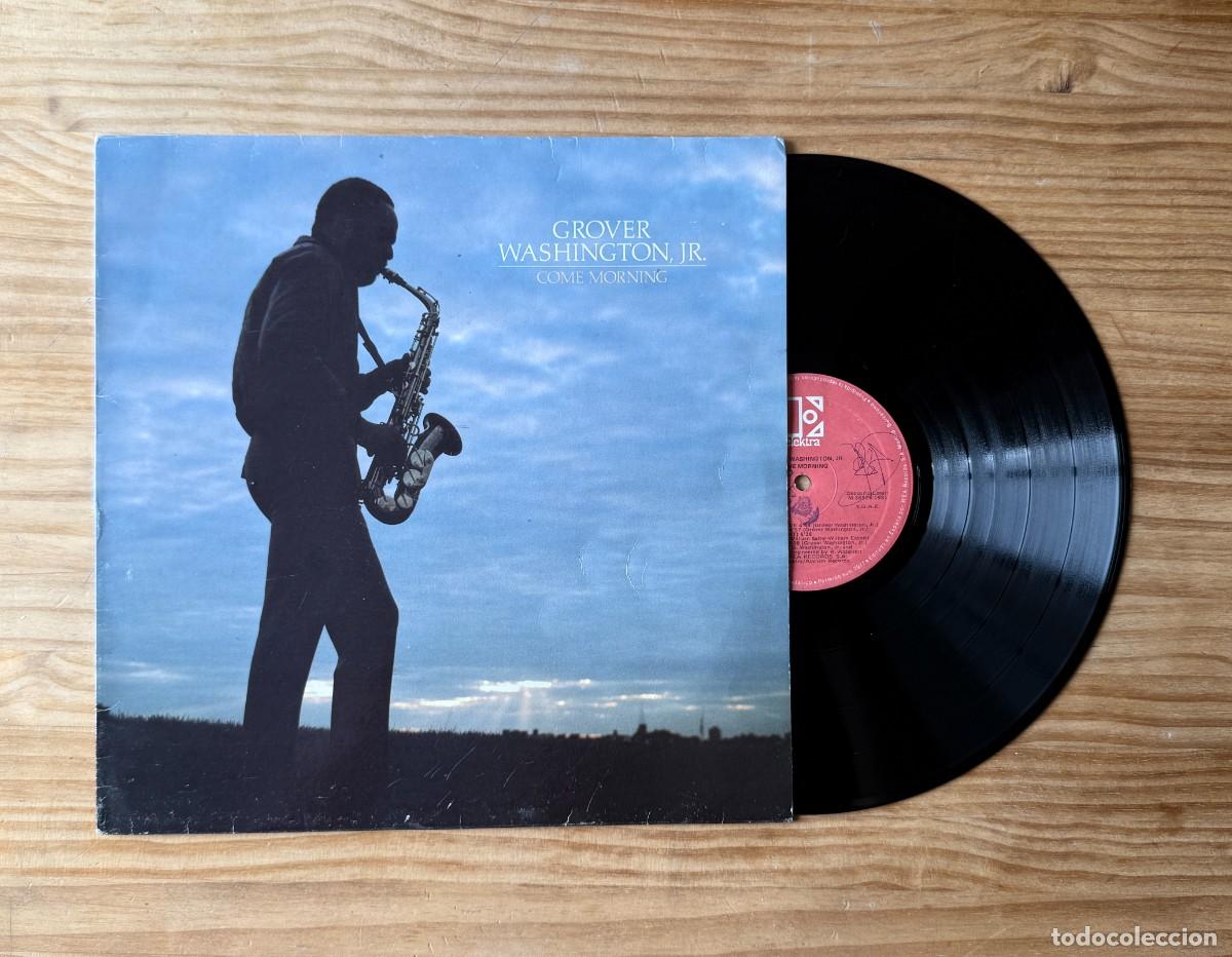Discos de vinilo: Grover Washington, Jr. &ndash; Come Morning. Spain 1981