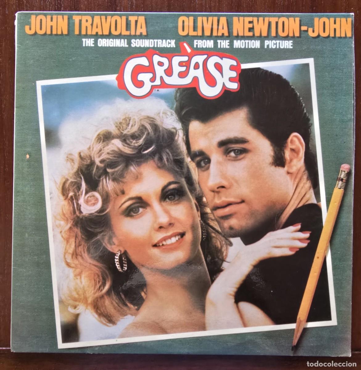 Discos de vinilo: 2 Discos LP BSO.Grease.1978 - Foto 1
