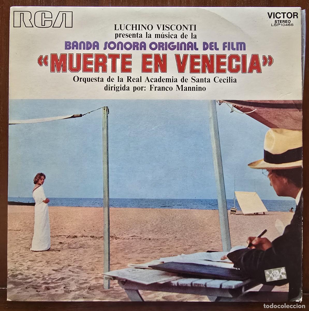 Discos de vinilo: Disco LP BSO.Muerte en Venecia.1972