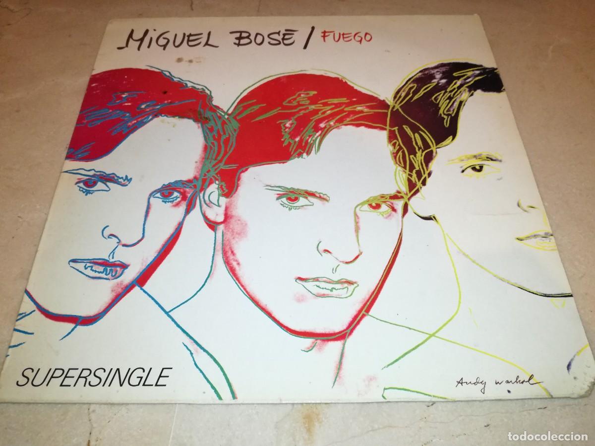 Discos de vinilo: MIGUEL BOSE-FUEGO / PANAMA CONNECTION-ORIGINAL 1983