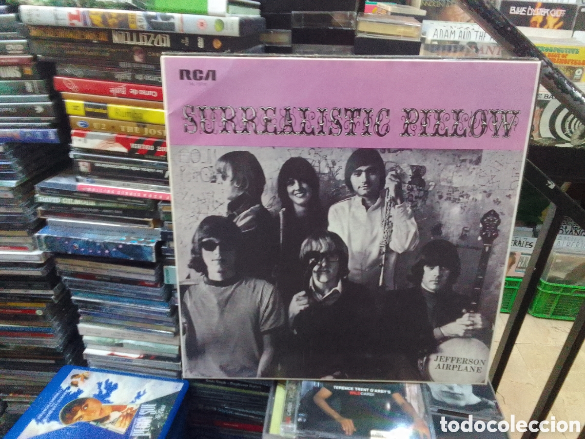 Discos de vinilo: Jefferson airplane, surrealist pillow - Foto 1