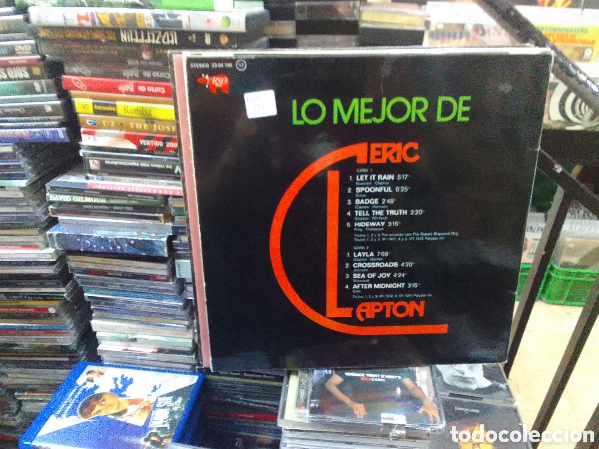 Discos de vinilo: Lo lo mejor de Eric Clapton - Foto 2