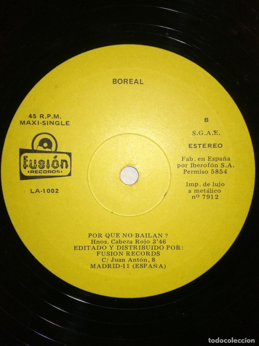Discos de vinilo: BOREAL-LAS ALMEJAS DE LA COSTA-ORIGINAL 1982 - Foto 2