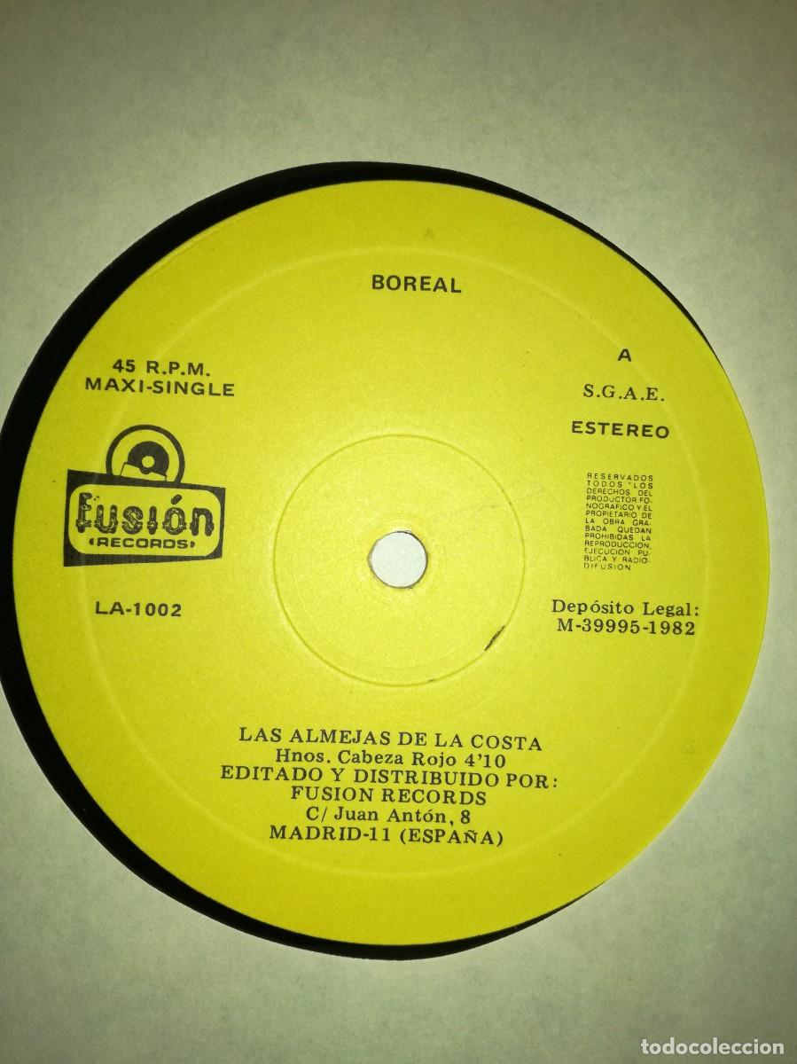 Discos de vinilo: BOREAL-LAS ALMEJAS DE LA COSTA-ORIGINAL 1982