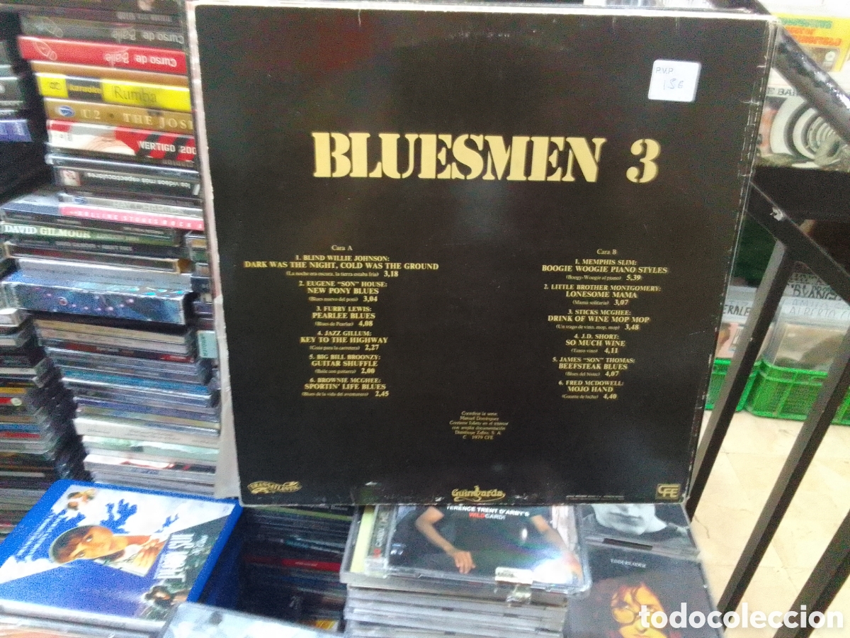 Discos de vinilo: Bluesmen 3, guimbarda - Foto 2