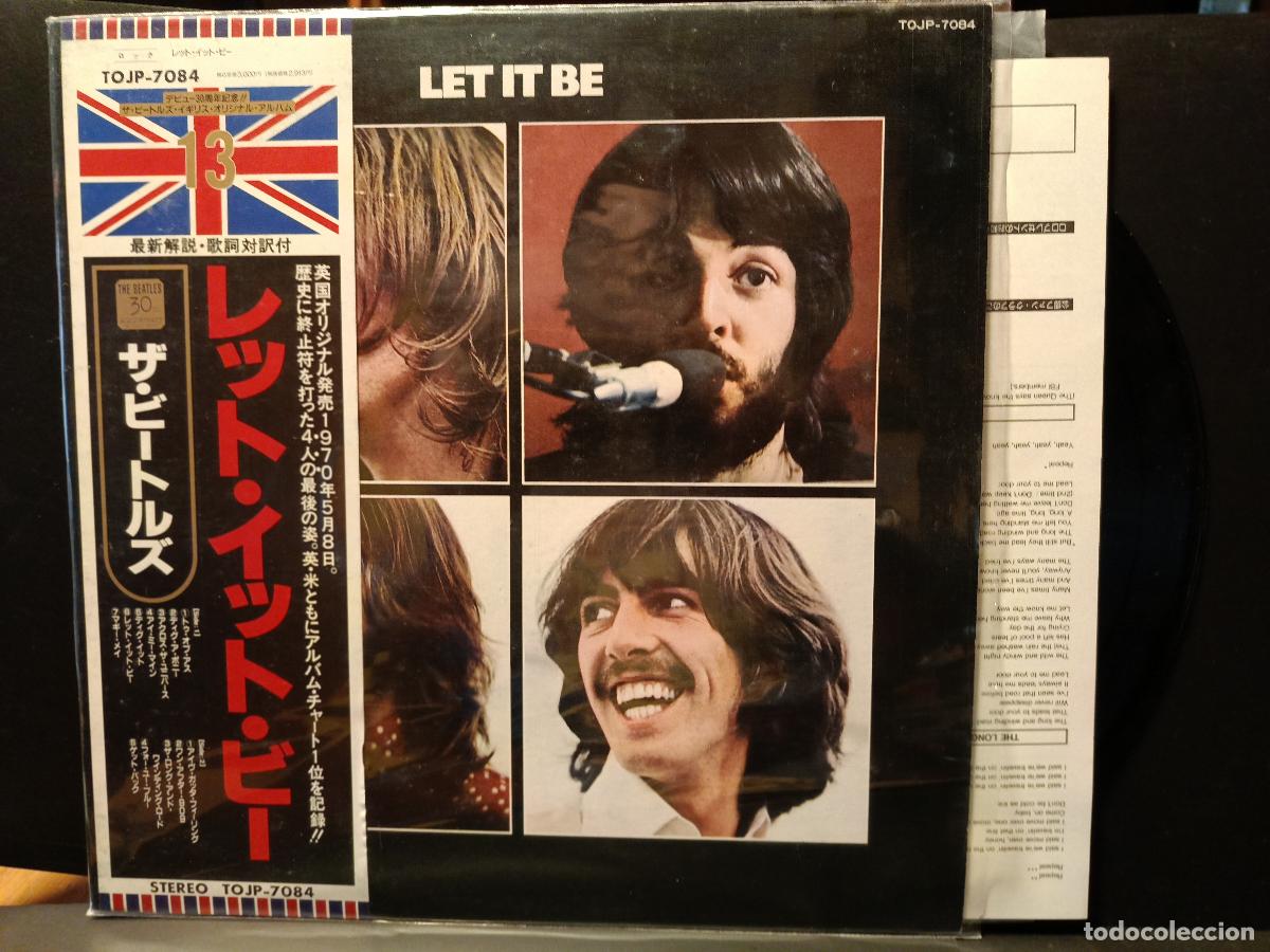 Discos de vinilo: THE BEATLES LET IT BE LP JAPON 1992 PEPETO TOP