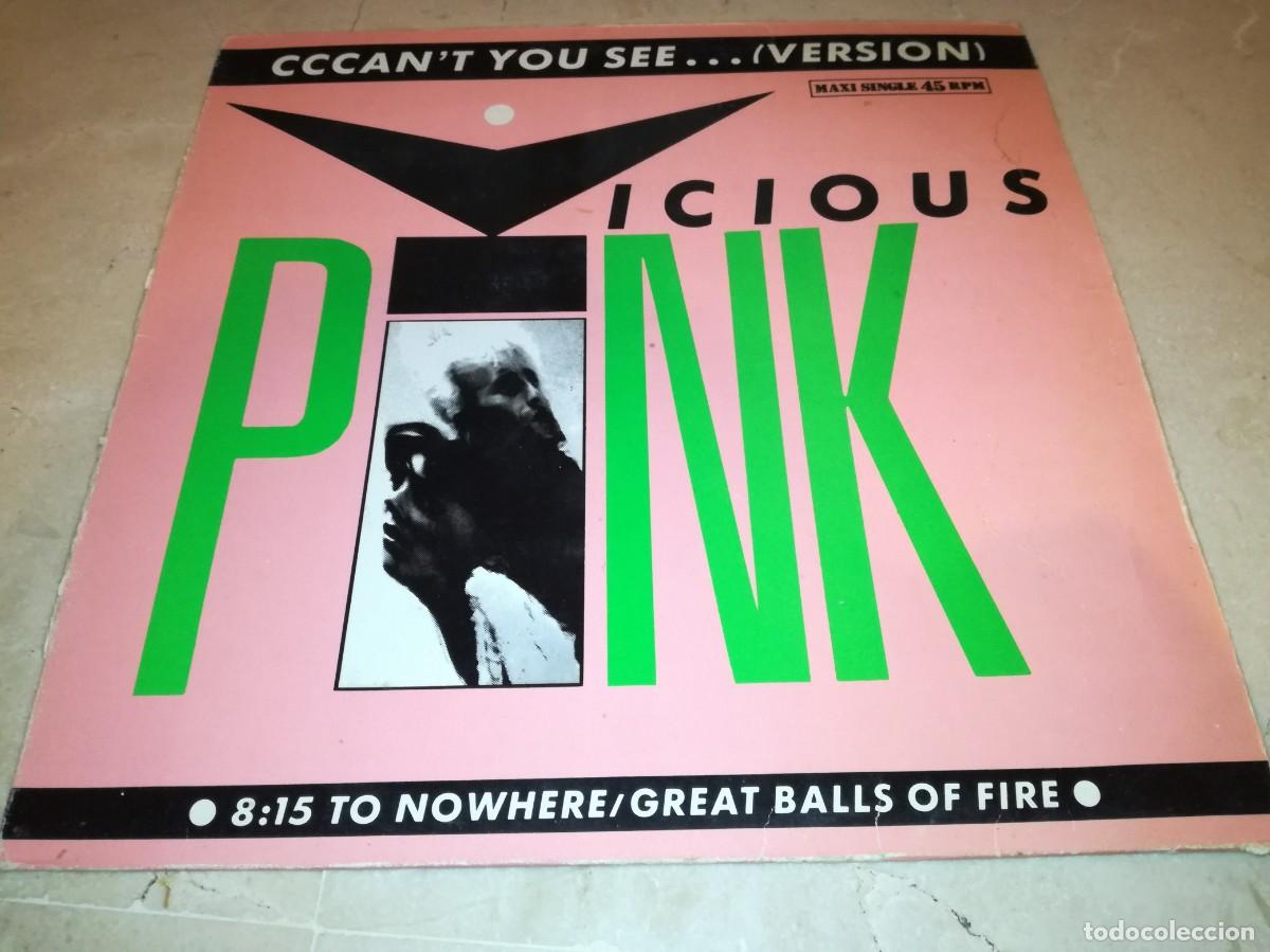 Discos de vinilo: VICIOUS PINK-CCAN&acute;T YOU SEE-ORIGINAL ESPA&Ntilde;OL 1985