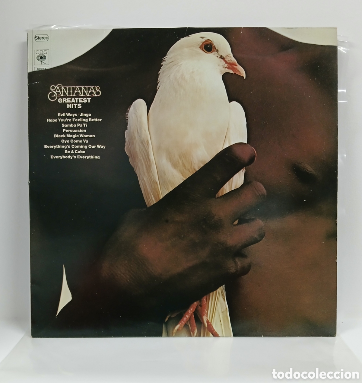 Discos de vinilo: SANTANA &rdquo;GREATEST HITS&rdquo; LP. COMP. ISRAEL. 1974 (RARO) (VG++)