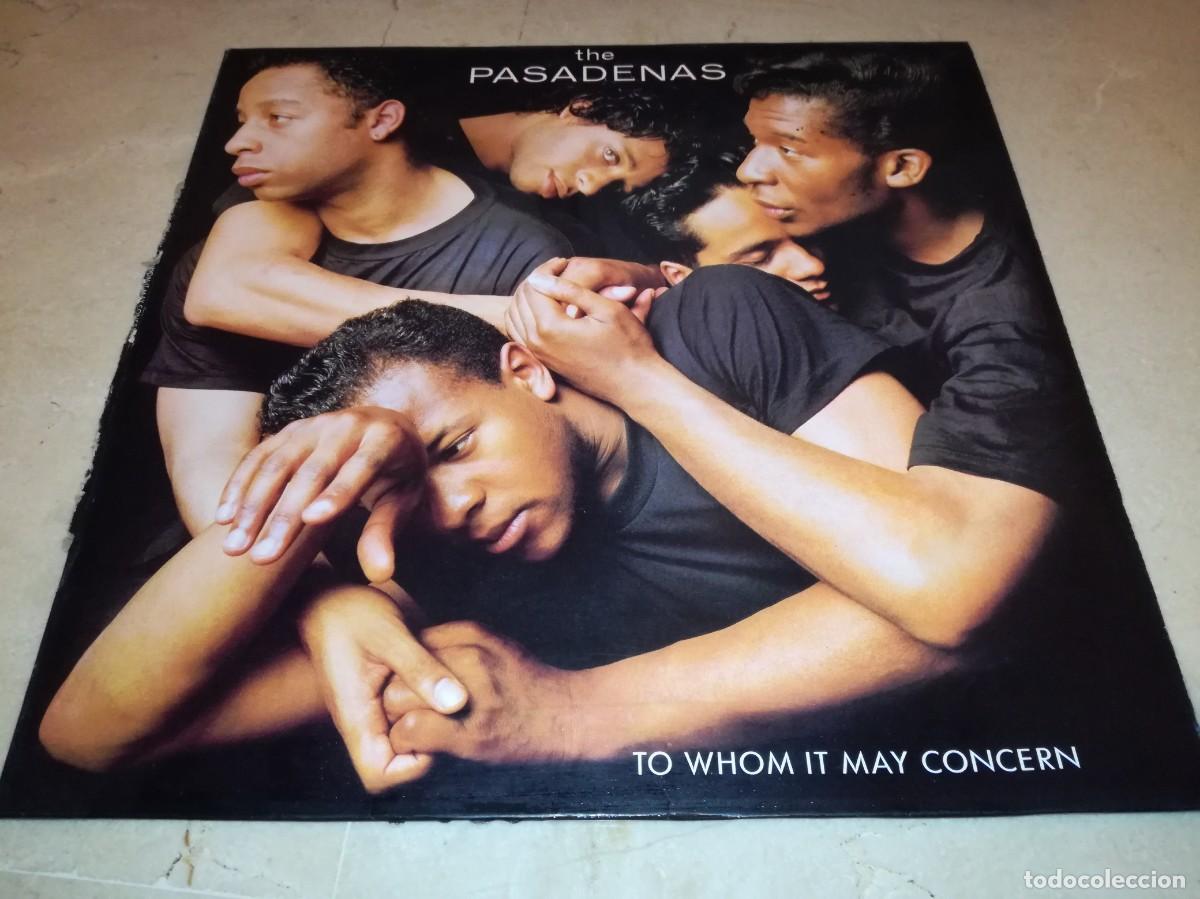 Discos de vinilo: THE PASADENAS-TO WHOM IT MAY CONCERN-ORIGINAL ESPA&Ntilde;OL 1988