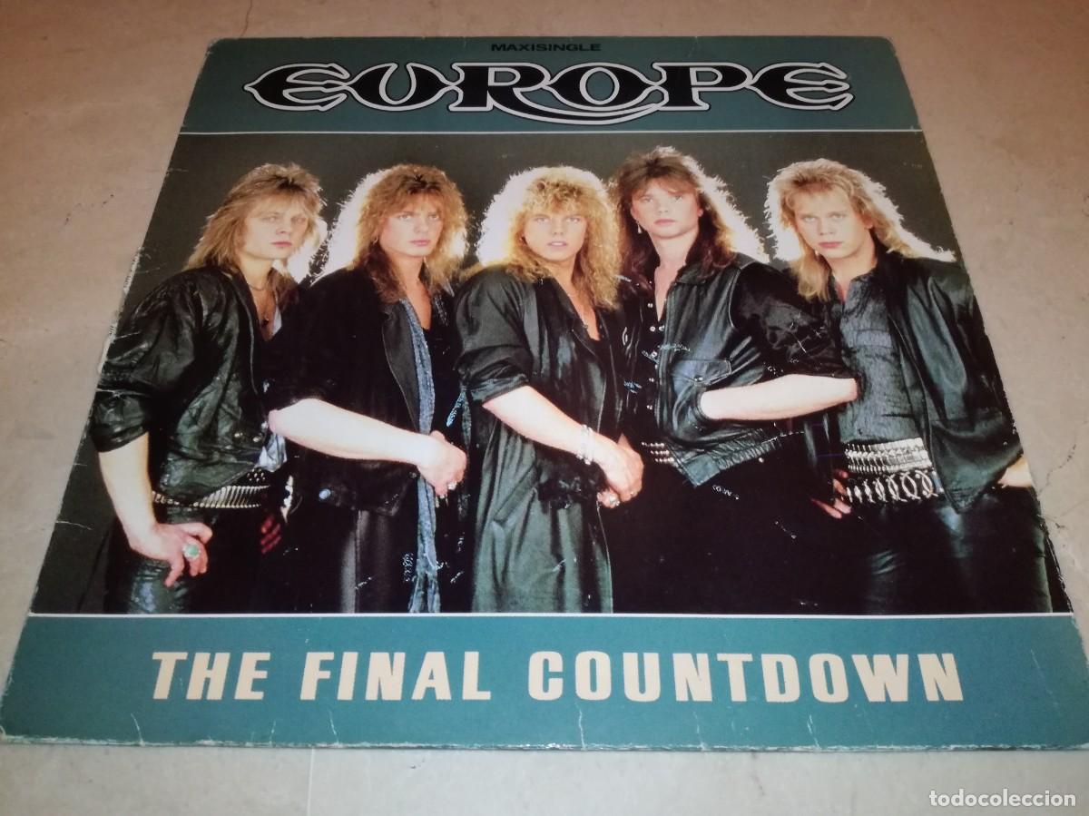 Discos de vinilo: EUROPE-THE FINAL COUNTDOWN-ORIGINAL ESPA&Ntilde;OL 1986 - Foto 1