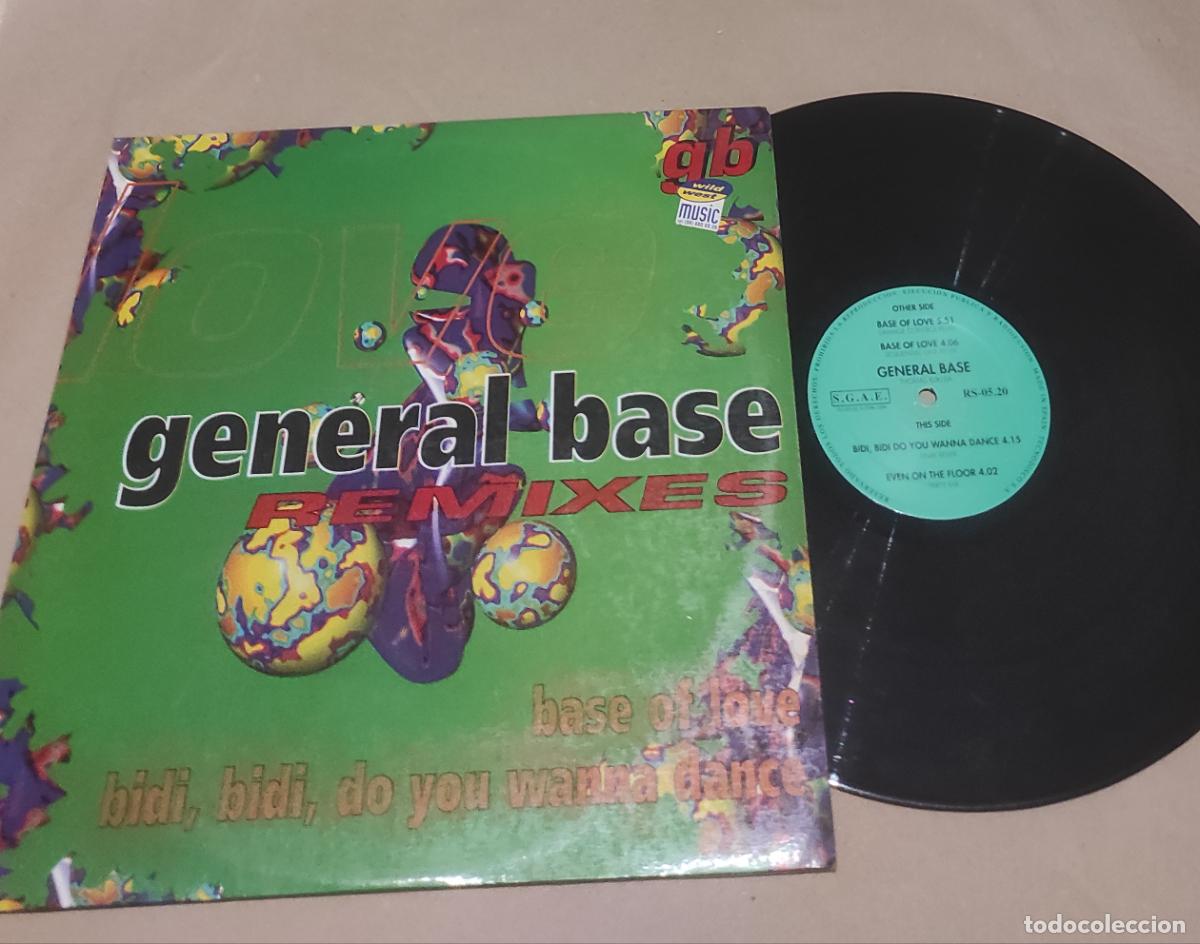 Discos de vinilo: General Base - Base Of Love (Remixes)MAXI-ESPA&Ntilde;A