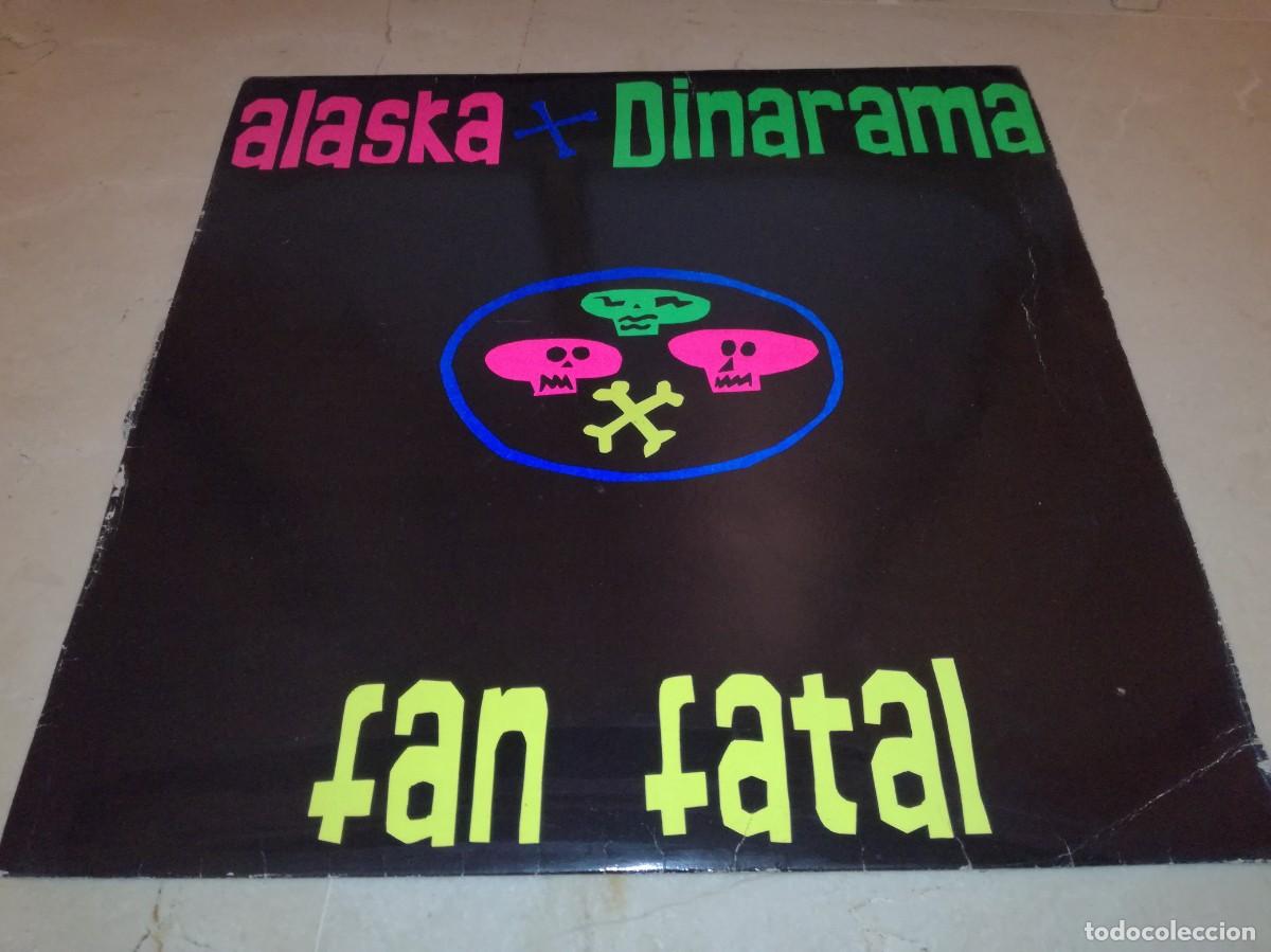 Discos de vinilo: ALASKA Y DINARAMA-FAN FATAL-CONTIENE ENCARTE-ORIGINAL 1989