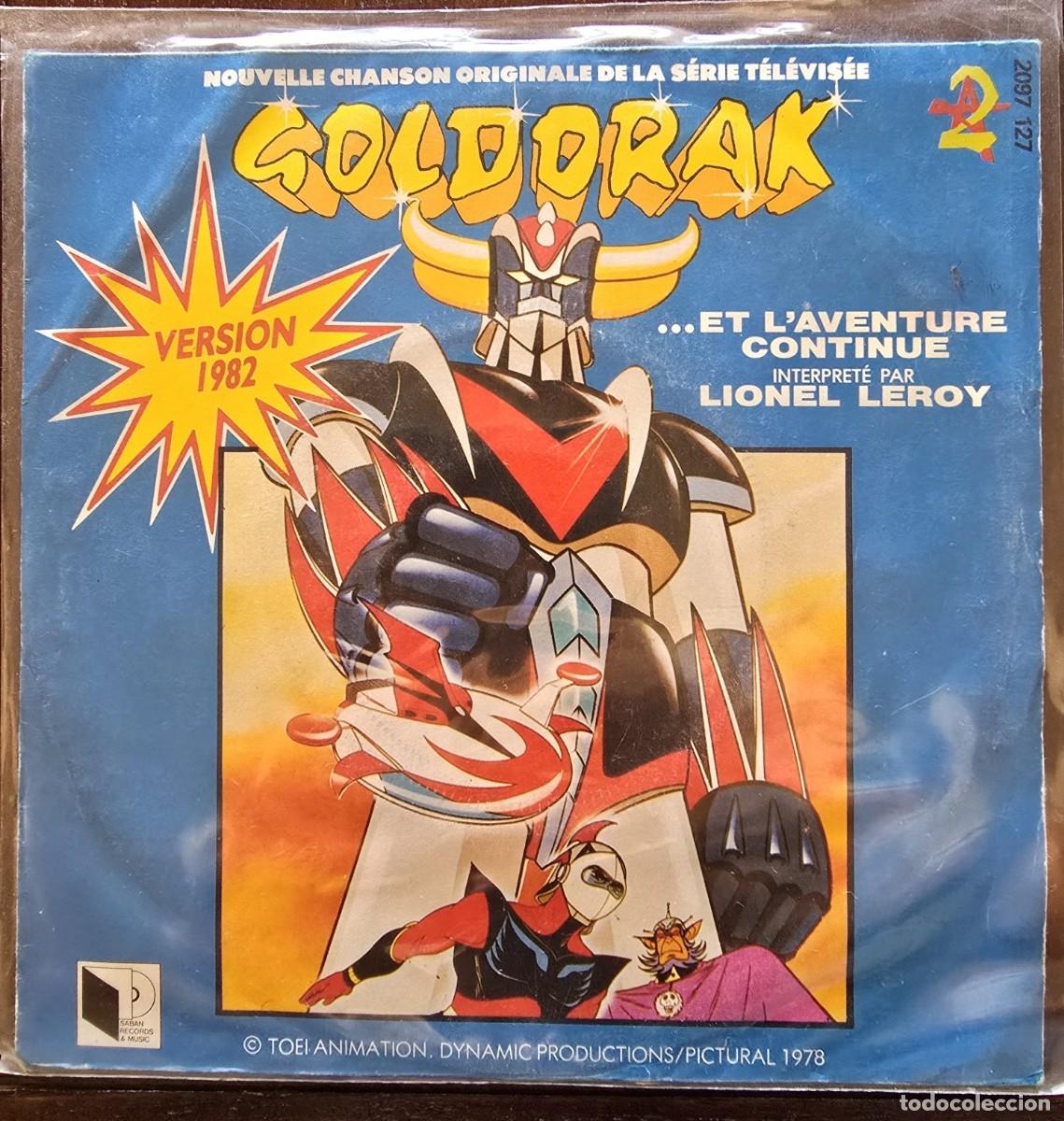 Discos de vinilo: Disco Single.Goldorak.Version 1982 - Foto 1
