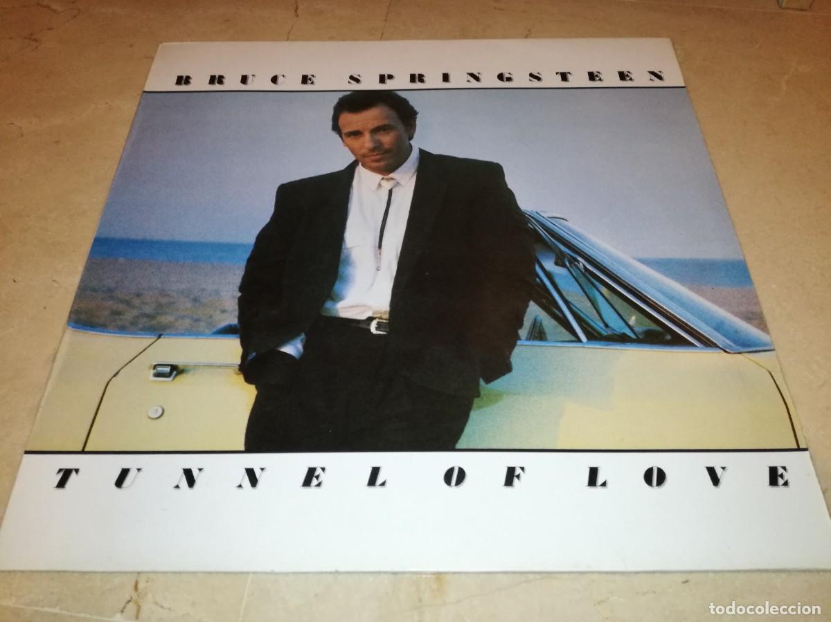 Discos de vinilo: BRUCE SPRINGSTEEN-TUNNEL OF LOVE-CONTIENE ENCARTE-EDICION ESPA&Ntilde;OLA