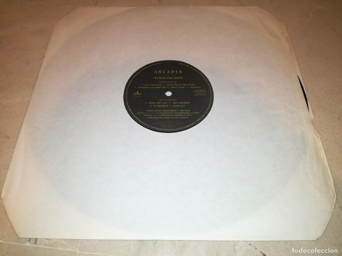 Discos de vinilo: VINILO DE ARCADIA-SO RED THE ROSE-ORIGINAL ESPA&Ntilde;OL 1985
