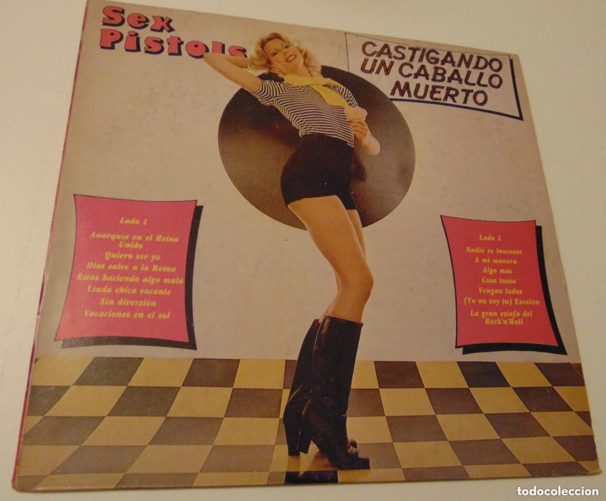 Discos de vinilo: SEX PISTOLS&ndash; Castigando Un Caballo Muerto - LP VINILO EDICION ARGENTINA 1988