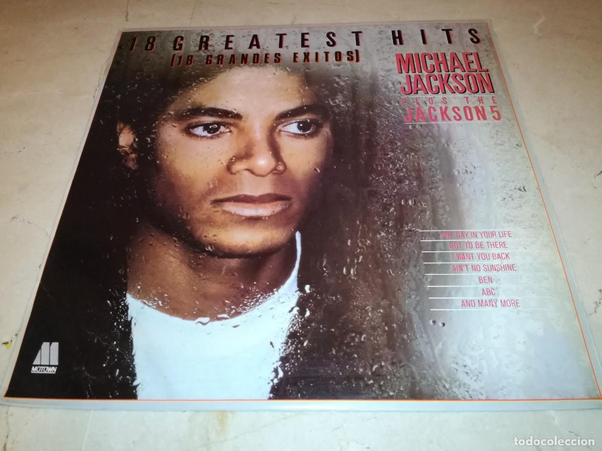 Discos de vinilo: MICHAEL JACKSON-18 GREATEST HITS-EDICI&Oacute;N ESPA&Ntilde;OLA