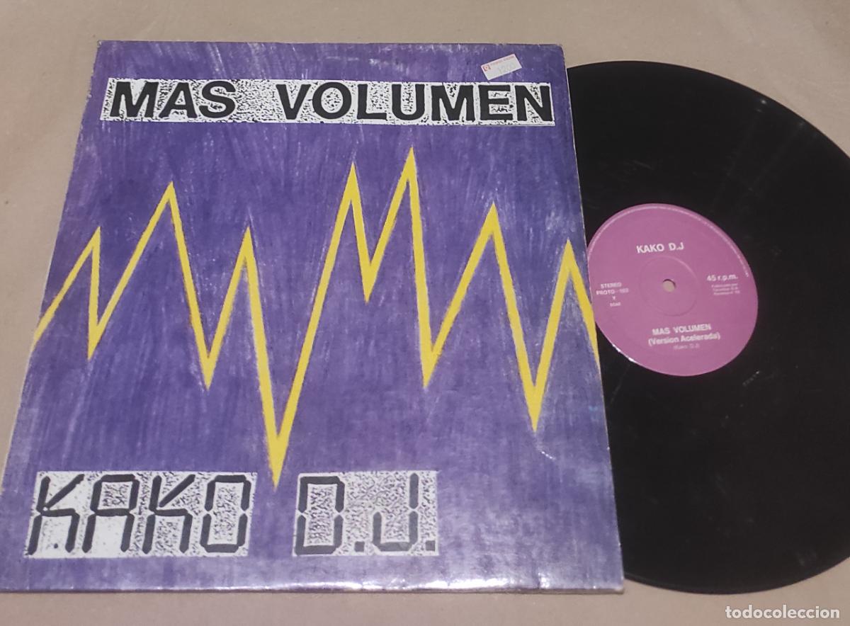 Discos de vinilo: Kako DJ &ndash; M&aacute;s Volumen-MAXI-