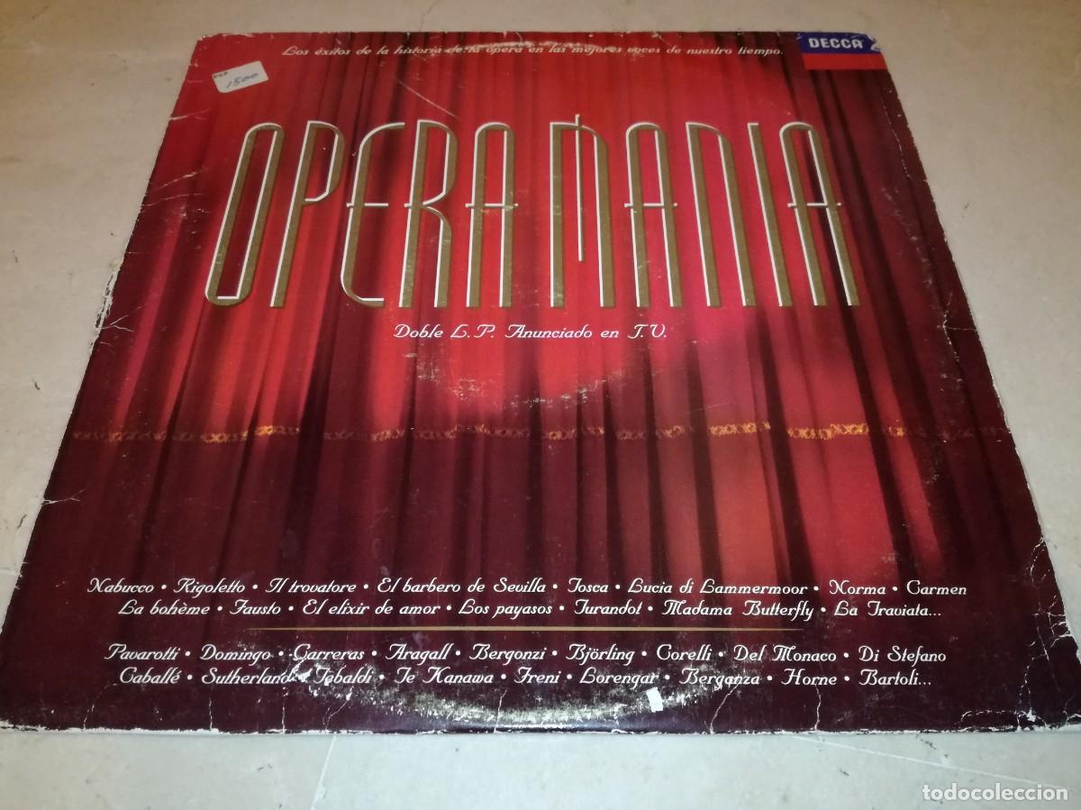 Discos de vinilo: OPERAMANIA-DOBLE LP-ORIGINAL 1991