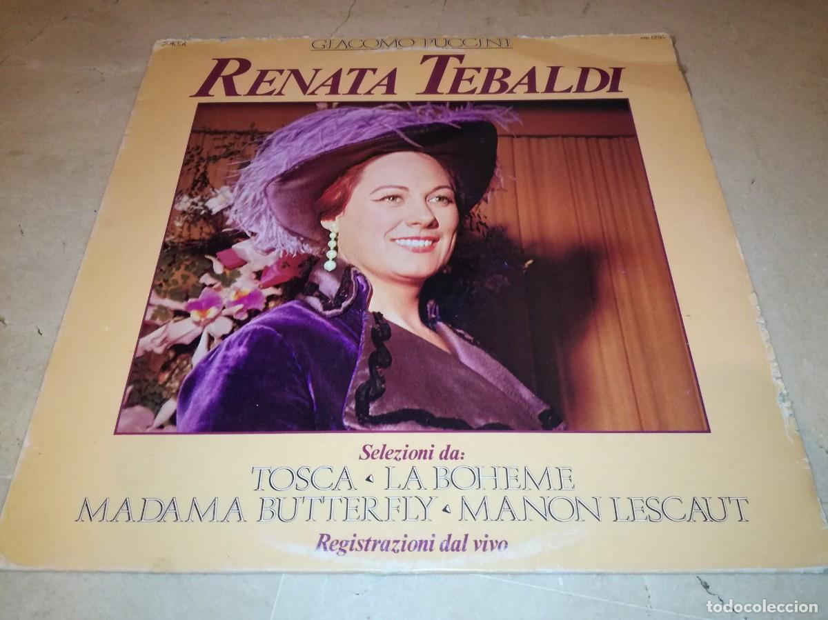 Discos de vinilo: RENATA TEVALDI-GIACOMO PUCCINI - Foto 1