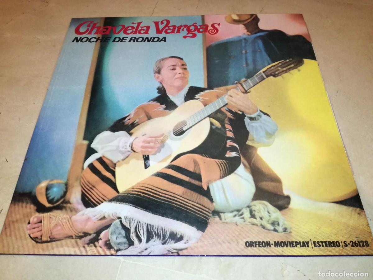 Discos de vinilo: CHAVELA VARGAS-NOCHE DE RONDA-GATEFOLD-ORIGINAL 1972