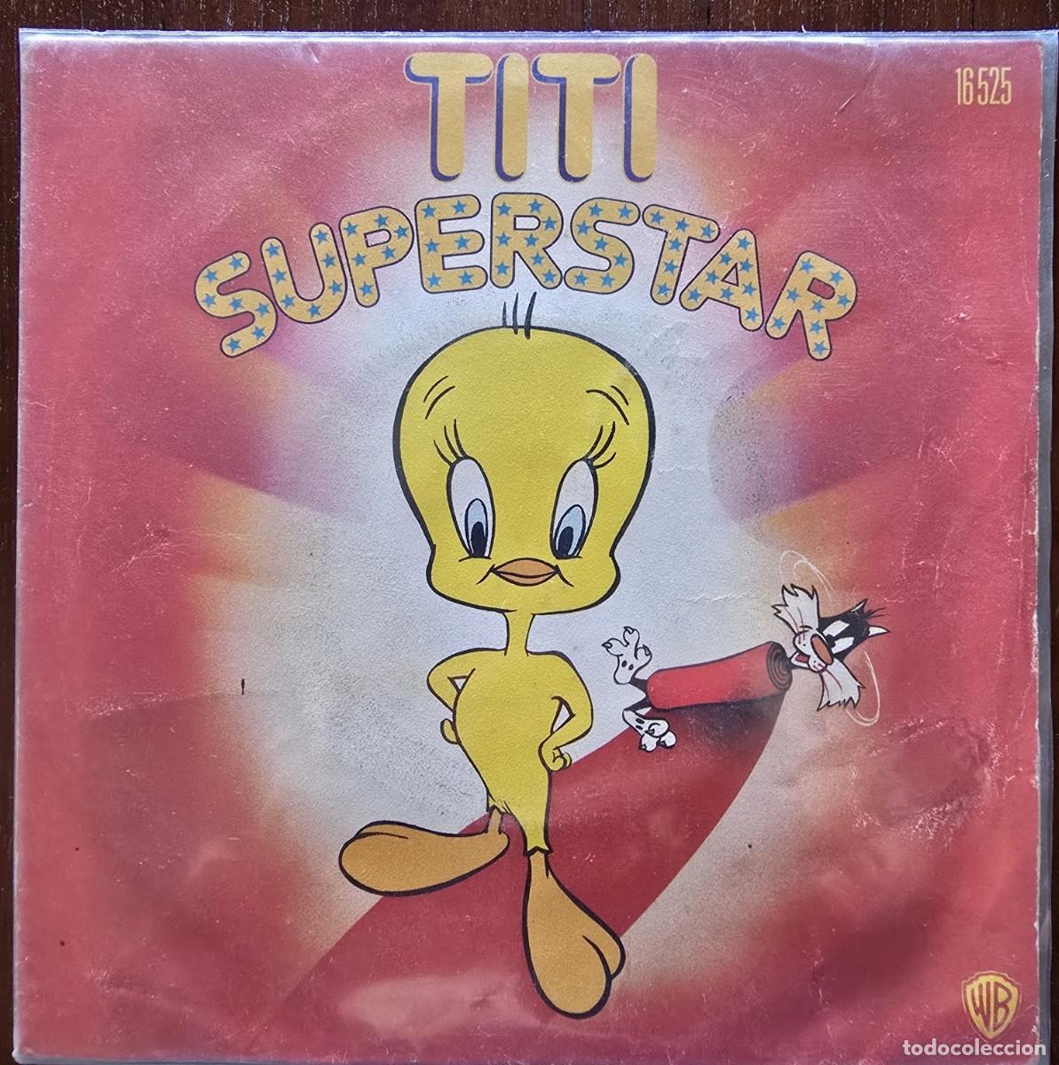 Discos de vinilo: Disco Single.Titi Superstar.Piolin.1975