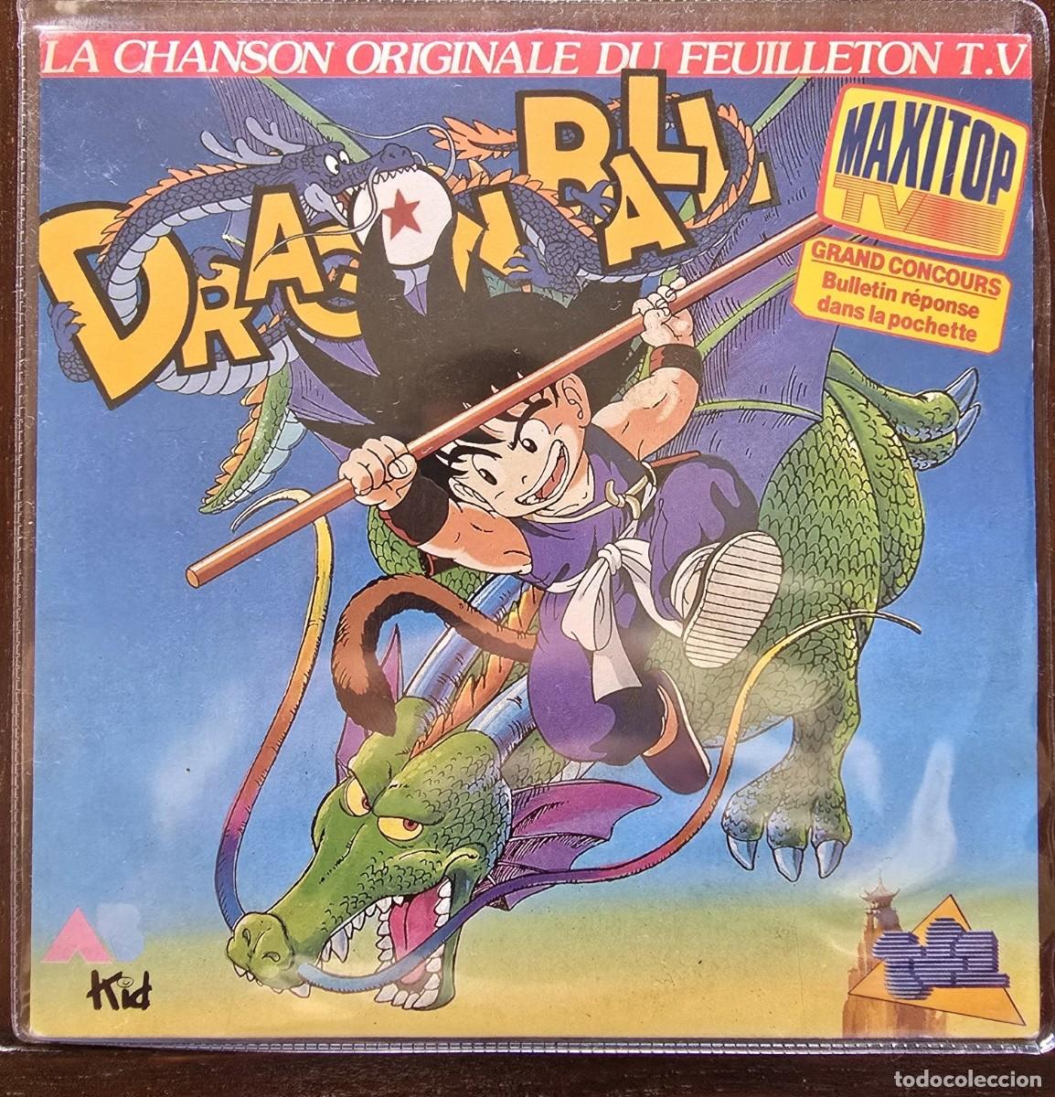 Discos de vinilo: Disco Single.Dragon Ball.La Chanson Originale du Feuilleton TV
