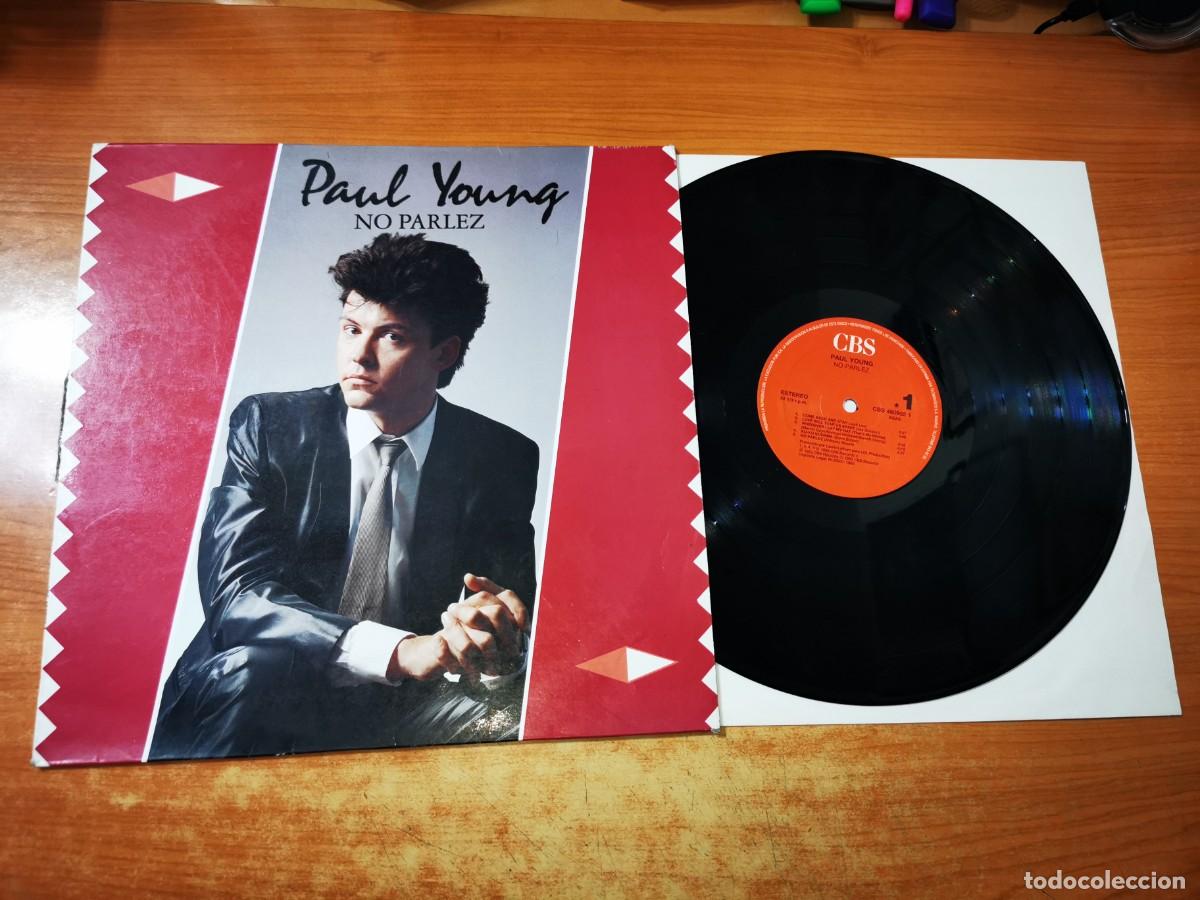 Discos de vinilo: PAUL YOUNG No parlez LP VINILO DEL A&Ntilde;O 1983 CON SELLO PROMO ESPA&Ntilde;A CONTIENE 11 TEMAS