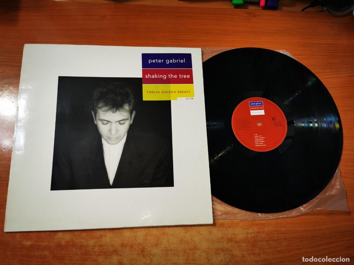 Discos de vinilo: PETER GABRIEL Shaking the tree LP VINILO DEL A&Ntilde;O 1990 GENESIS CONTIENE 12 TEMAS