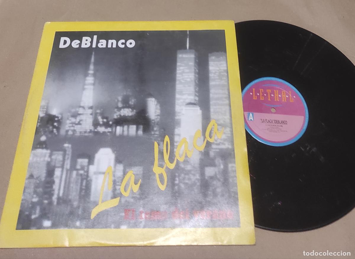 Discos de vinilo: deblanco -la flaca- MAXI-ESPA&Ntilde;A- - Foto 1